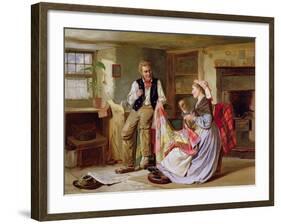 The Patchwork Quilt-William Henry Midwood-Framed Giclee Print