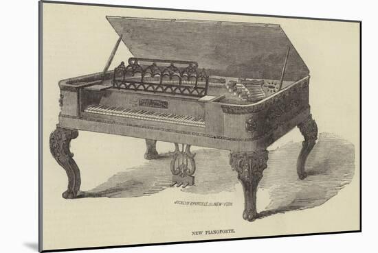 The Patent Dolce Campana Pedal Pianoforte-null-Mounted Giclee Print