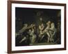 The Paternal Curse, 18th century-Jean-Baptiste Greuze-Framed Giclee Print