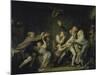 The Paternal Curse, 18th century-Jean-Baptiste Greuze-Mounted Giclee Print