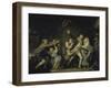 The Paternal Curse, 18th century-Jean-Baptiste Greuze-Framed Giclee Print