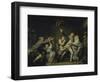 The Paternal Curse, 18th century-Jean-Baptiste Greuze-Framed Giclee Print