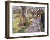 The Path by the Mill Pond, 1900-Richard Parkes Bonington-Framed Giclee Print