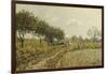 The Path in the Countryside; Le Chemin Dans La Campagne, 1876-Alfred Sisley-Framed Giclee Print