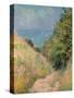 The Path of La Cavée at Pourville, 1882-Claude Monet-Stretched Canvas