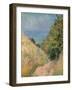 The Path of La Cavée at Pourville, 1882-Claude Monet-Framed Giclee Print