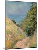 The Path of La Cavée at Pourville, 1882-Claude Monet-Mounted Giclee Print