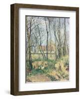 The Path of the Wretched, 1878-Camille Pissarro-Framed Giclee Print