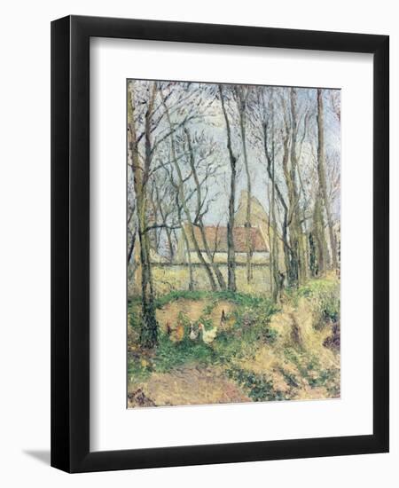 The Path of the Wretched, 1878-Camille Pissarro-Framed Giclee Print