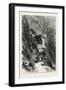 The Path over the Gemmi, Gemmi Pass, Switzerland, the Passes of the Alps, 19th Century-null-Framed Giclee Print