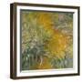 The Path through the Irises, 1914–17 (Oil on Canvas)-Claude Monet-Framed Giclee Print