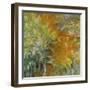 The Path through the Irises-null-Framed Giclee Print