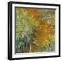 The Path through the Irises-null-Framed Giclee Print