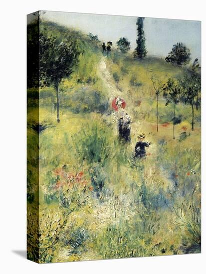 The Path Through the Long Grass-Pierre-Auguste Renoir-Stretched Canvas