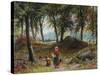 The Path Through The Woods, 1795-William I Bromley-Stretched Canvas