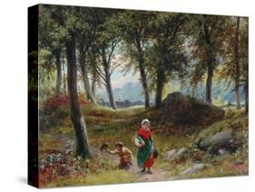 The Path Through The Woods, 1795-William I Bromley-Stretched Canvas