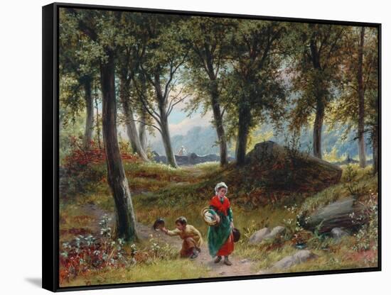 The Path Through The Woods, 1795-William I Bromley-Framed Stretched Canvas