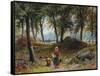 The Path Through The Woods, 1795-William I Bromley-Framed Stretched Canvas