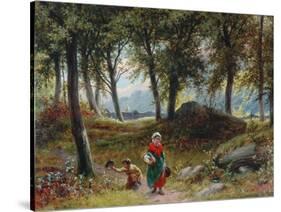 The Path Through The Woods, 1795-William I Bromley-Stretched Canvas