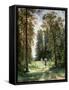 The Path Through the Woods, 1880-Ivan Ivanovitch Shishkin-Framed Stretched Canvas