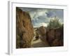 The Path to Granollers, 1866-1872-Ramon Marti Alsina-Framed Giclee Print