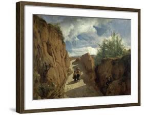 The Path to Granollers, 1866-1872-Ramon Marti Alsina-Framed Giclee Print
