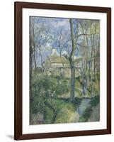 The Path to Les Pouilleux, Pontoise, 1881-Camille Pissarro-Framed Giclee Print