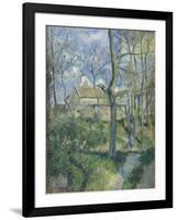 The Path to Les Pouilleux, Pontoise, 1881-Camille Pissarro-Framed Giclee Print