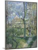 The Path to Les Pouilleux, Pontoise, 1881-Camille Pissarro-Mounted Giclee Print