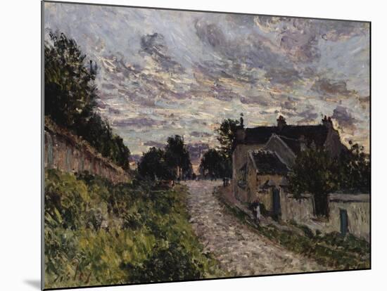 The Path to Louveciennes,1876-Edgar Degas-Mounted Giclee Print