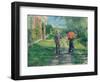 The Path Uphill, 1881 (Oil on Canvas)-Gustave Caillebotte-Framed Giclee Print