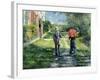 The Path Uphill, 1881-Gustave Caillebotte-Framed Giclee Print