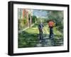 The Path Uphill, 1881-Gustave Caillebotte-Framed Giclee Print