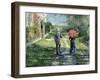 The Path Uphill-Gustave Caillebotte-Framed Giclee Print