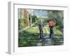 The Path Uphill-Gustave Caillebotte-Framed Giclee Print