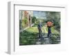 The Path Uphill-Gustave Caillebotte-Framed Premium Giclee Print