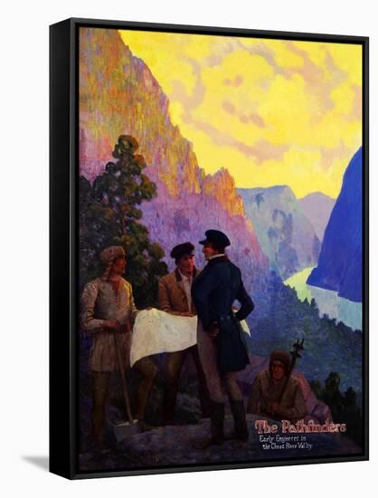 The Pathfinders-Herbert Stitt-Framed Stretched Canvas