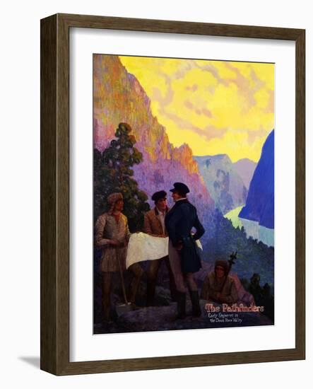 The Pathfinders-Herbert Stitt-Framed Giclee Print