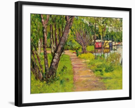 The Pathway, Loch Lomond-George Leslie Hunter-Framed Giclee Print