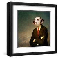 The Patient Man-Martine Roch-Framed Art Print