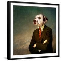 The Patient Man-Martine Roch-Framed Premium Giclee Print