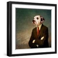 The Patient Man-Martine Roch-Framed Art Print