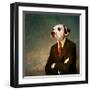 The Patient Man-Martine Roch-Framed Art Print