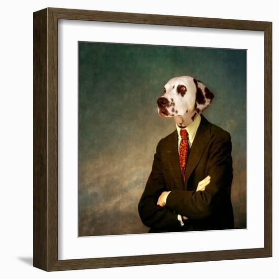 The Patient Man-Martine Roch-Framed Art Print