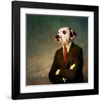 The Patient Man-Martine Roch-Framed Art Print