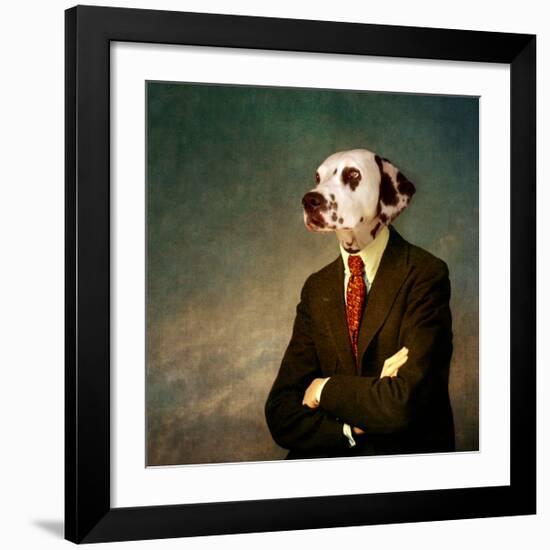 The Patient Man-Martine Roch-Framed Art Print