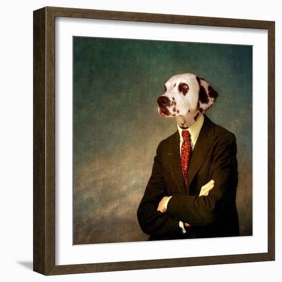 The Patient Man-Martine Roch-Framed Art Print