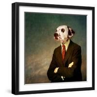 The Patient Man-Martine Roch-Framed Art Print