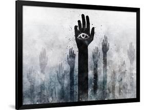 The patient-Alex Cherry-Framed Art Print