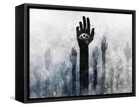 The patient-Alex Cherry-Framed Stretched Canvas